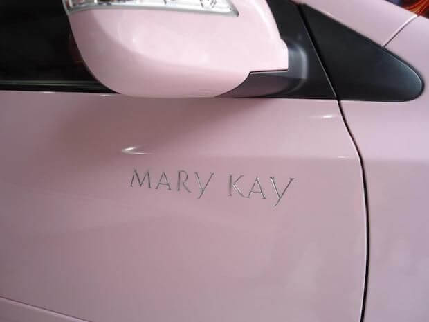 carro rosa mary kay